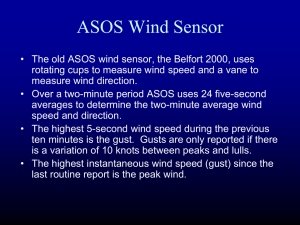 ASOS Wind Sensor
