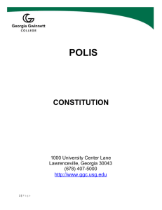 POLIS CONSTITUTION