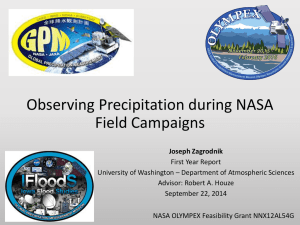 Observing Precipitation during NASA Field Campaigns