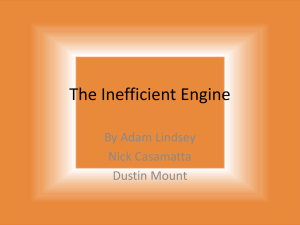 The Inefficient Engine By Adam Lindsey Nick Casamatta Dustin Mount