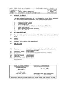 REGULATORY PANEL (PLANNING AND 16 OCTOBER  2003 PART 1