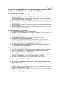 Appendix 1 Source:  Transforming Youth Work