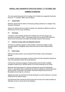 ORDSALL AND LANGWORTHY EXECUTIVE GROUP: 11 OCTOBER, 2006  SUMMARY OF MEETING