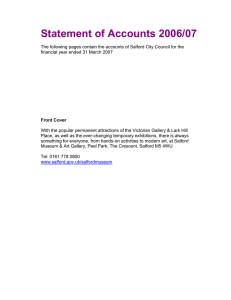 Statement of Accounts 2006/07