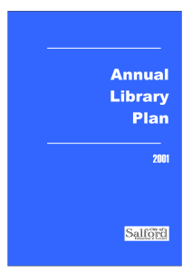 Annual Library Plan