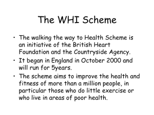 The WHI Scheme