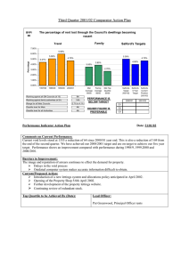 Third Quarter 2001/02 Comparator Action Plan  Salford's Targets