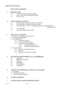 2  TABLE OF CONTENTS 1       INTRODUCTION