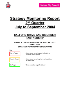 Strategy Monitoring Report 2 Quarter