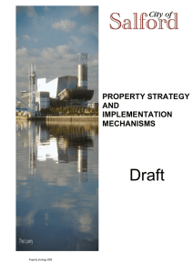 Draft PROPERTY STRATEGY AND IMPLEMENTATION