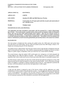 PLANNING &amp; TRANSPORTATION REGULATORY PANEL PART I 5th September 2002