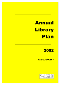 Annual Library Plan 2002