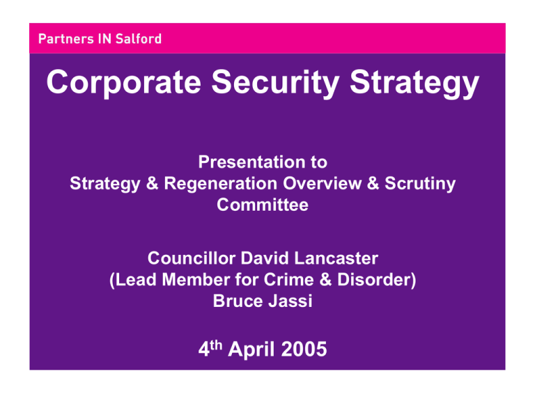 case study of corporate security