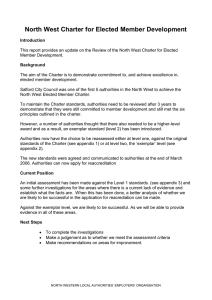 North West Charter for Elected Member Development