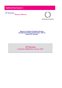 ICT Services…