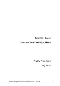 Salford City Council  Draft for Consultation May 2008