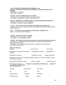 LIST OF ATTEMPTED QUESTIONS AND ANSWERS    pp5 strategies?