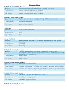 SM assgn : Divya Multiple Choice Multiple Answer Question