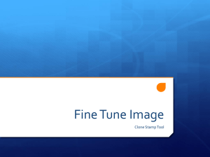 Fine Tune Image Clone Stamp Tool