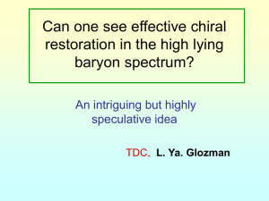 Can one see effective chiral restoration in the high lying baryon spectrum?