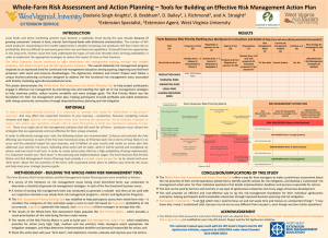 Whole-Farm Risk Assessment and Action Planning –