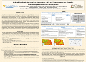 Risk-Mitigation in Agritourism Operations - GIS and Farm-Assessment Tools for