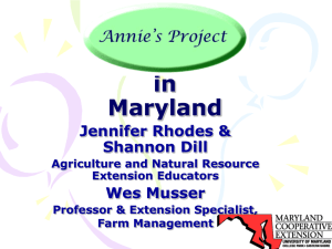 in Maryland Jennifer Rhodes &amp; Shannon Dill