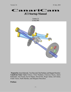 CanariCam JCI Startup Manual