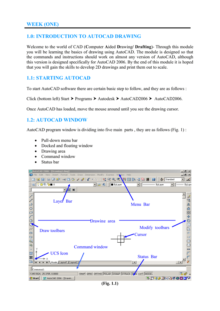 autocad 2006 drawing