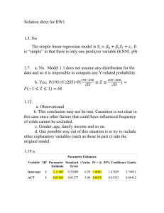 Solution sheet for HW1  1.5. No