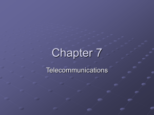 Chapter 7 Telecommunications