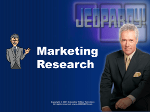 Marketing Research