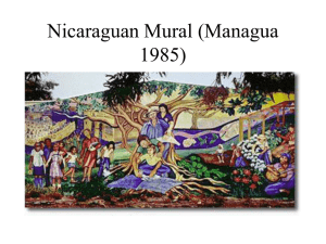 Nicaraguan Mural (Managua 1985)