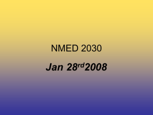 Jan 28 2008 NMED 2030 rd