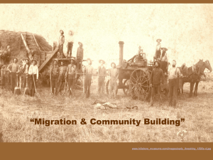 “Migration &amp; Community Building” www.hillsboro_museums.com/images/early_threshing_1890s-4.jpg