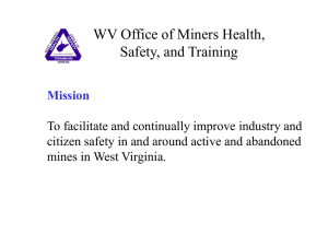 WV Office of Miners Health, Safety, and Training