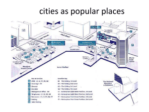 cities as popular places