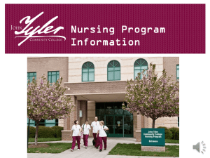 Nursing Program Information