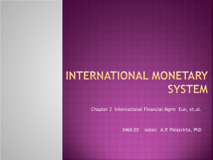 Chapter 2  International Financial Mgmt  Eun, et.al.