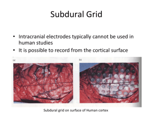 Subdural Grid