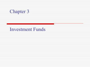 Chapter 3 Investment Funds