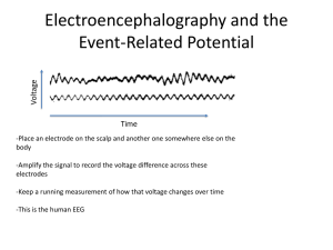 Electroencephalography and the Event-Related Potential Time e