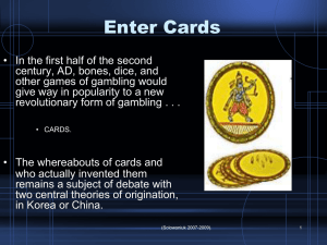Enter Cards