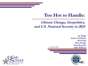 Too Hot to Handle: Climate Change, Geopolitics, Jay Boggs
