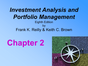 Chapter 2 Investment Analysis and Portfolio Management