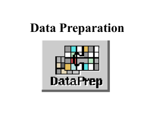 Data Preparation