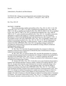 Part III  Administrative, Procedural, and Miscellaneous