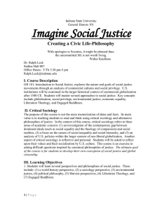 Imagine Social Justice Creating a Civic Life-Philosophy