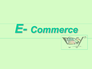 E- Commerce