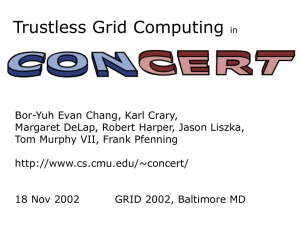 Trustless Grid Computing